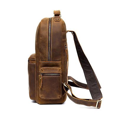 The Langley Backpack Vintage Leather Backpack