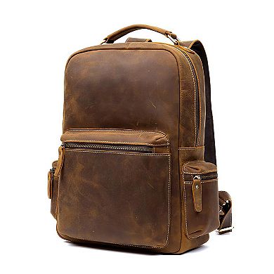 The Langley Backpack Vintage Leather Backpack