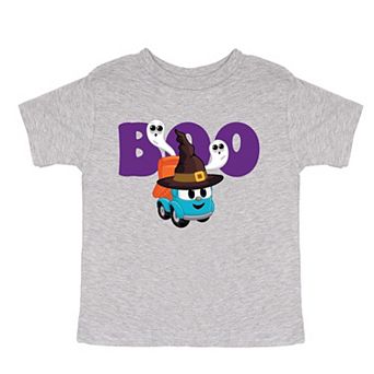 Leo the Truck Boo Wizard Hat - Toddler Short Sleeve Graphic T-Shirt