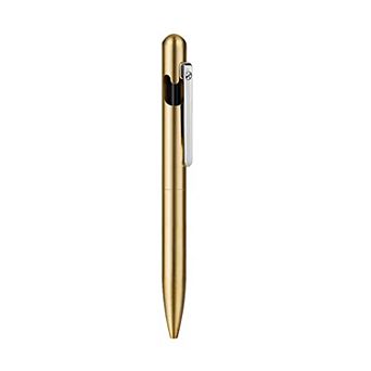The Axis Brass Bolt Action Pen