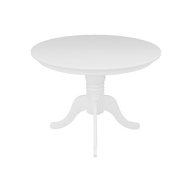 Elegant 5-Piece Set 39"L Round Dining Table
