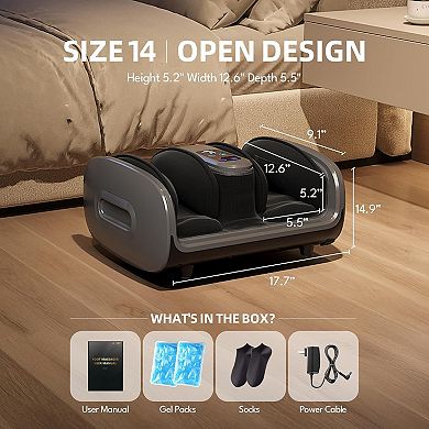 FC Design Foot Massager with Heat and Ice for Everyday Comfort