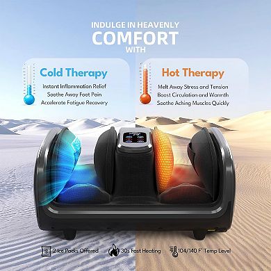 FC Design Foot Massager with Heat and Ice for Everyday Comfort