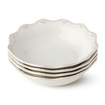 Certified International Heritage Scroll Set of 4 Soup Bowls