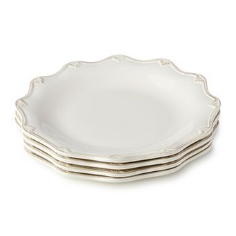 Certified International Heritage Scroll 4 pc Dinner Plate Set