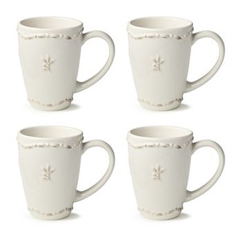 Certified International Heritage Beads Set of 4 Mugs