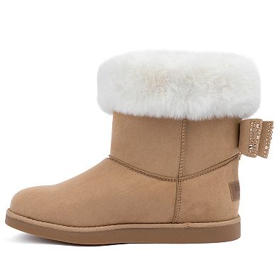 Juicy by Juicy Couture Kizzy Women's Ankle Faux Fur Boots