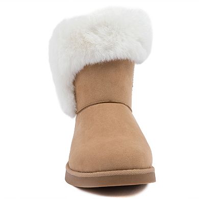 Juicy by Juicy Couture Kizzy Women's Ankle Faux Fur Boots