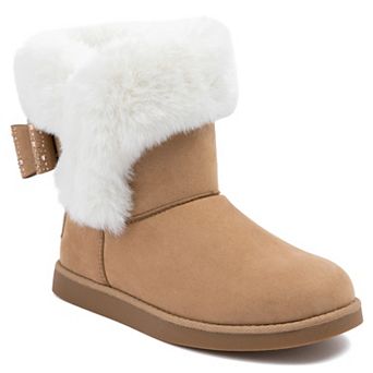 Juicy by Juicy Couture Kizzy Women's Ankle Faux Fur Boots