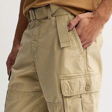 Men's Sonoma Goods For Life® 12-Inch Belted Cargo Shorts