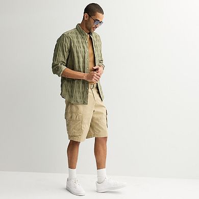 Men's Sonoma Goods For Life® 12-Inch Belted Cargo Shorts