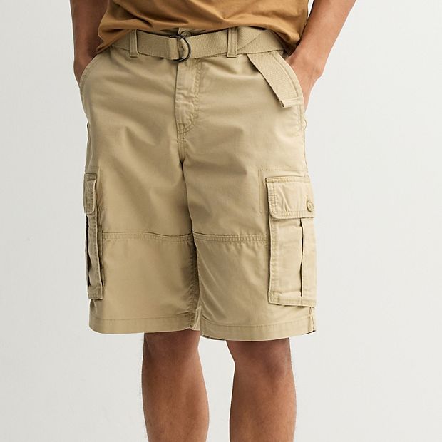 Men's Sonoma Goods For Life® 12-Inch Belted Cargo Shorts