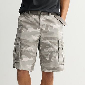 Men's Sonoma Goods For Life® 12-Inch Belted Cargo Shorts