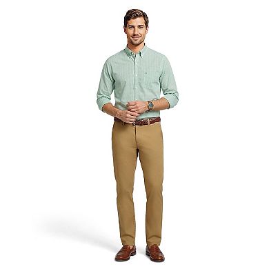 Men's IZOD Long Sleeve Button-Down Shirt