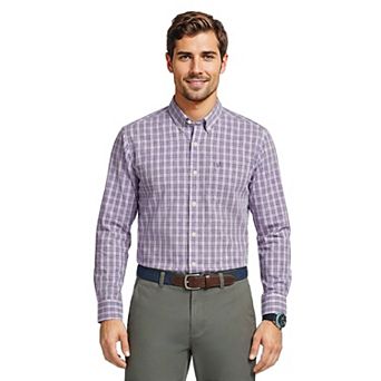 Men's IZOD Long Sleeve Button-Down Shirt