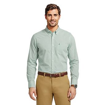 Men's IZOD Long Sleeve Button-Down Shirt