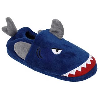 Capelli Boys Soft Boa 3D Shark Slippers