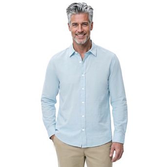 Men's IZOD Long Sleeve Button-Down Shirt