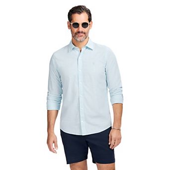 Men's IZOD Long Sleeve Button-Down Shirt