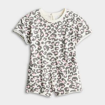 Girls 4-8 Grayson Threads Kids The Label Cheetah Short Sleeve Romper