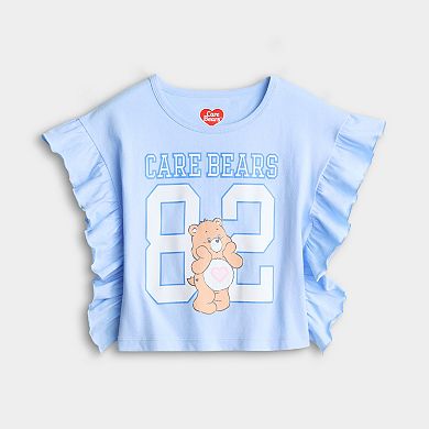 Girls 4-8 Grayson Threads Kids The Label Care Bears Ruffle Sleeve Graphic Tee