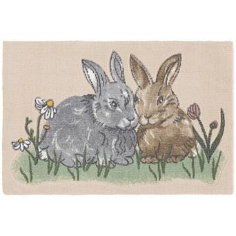 Celebrate Together™ Easter Bunnies Carved Rug