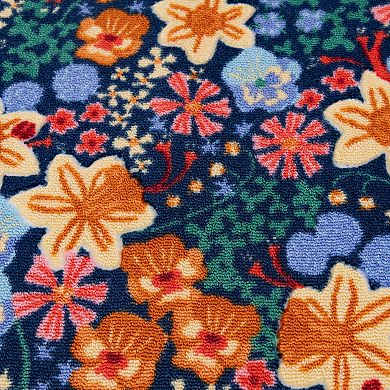 Celebrate Together™ Spring Navy Floral Carved Rug or Runner