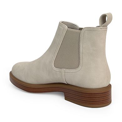 Aerosoles Poshan Women's Slip-On Block Heel Ankle Boots in Medium & Wide Calf