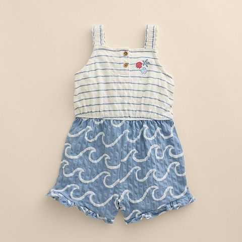 Детский боди-ромпер Little Co. by Lauren Conrad Henley с рюшами