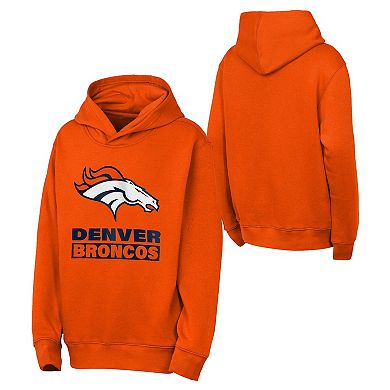 Kids 8-20 Denver Broncos Back to Basics Fleece Hoodie