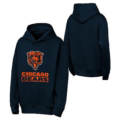 Kids 8-20 Chicago Bears Back to Basics Fleece Hoodie