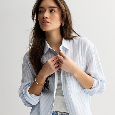 Juniors' SO® Long Sleeve Shirt