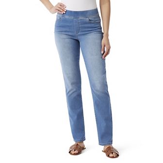 Petite Gloria Vanderbilt Knitology Amanda Pull-on Jeans