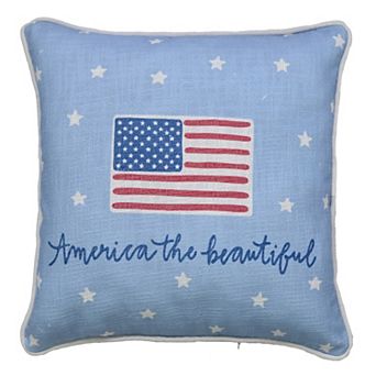 Americana America The Beautiful Decorative Pillow