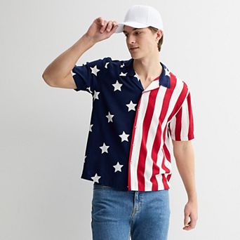 Men's Hollywood Flag Woven Shirt
