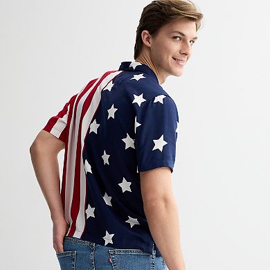 Men's Hollywood Flag Woven Shirt