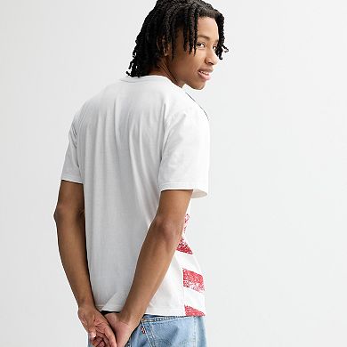 Hollywood Young Men's American Flag Graphic Tee