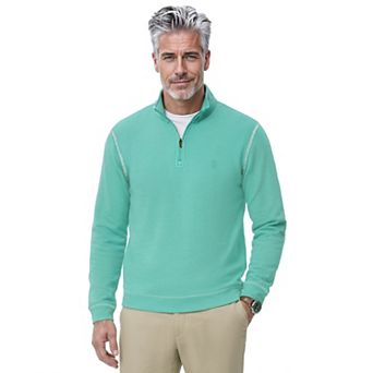 Men's IZOD Saltwater Long Sleeve Slub Quarter Zip Sweater