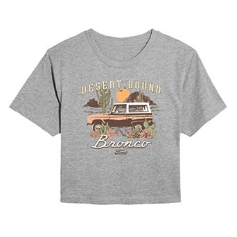Juniors' Bronco Desert Bound Graphic Tee