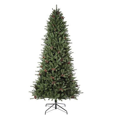 9 Ft Tall Montana Fir Artificial Christmas Tree with 850 Soft White T5 LED Lights