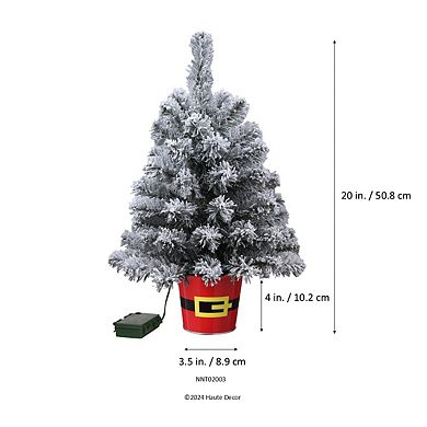 20 Inch Potted Night Tree