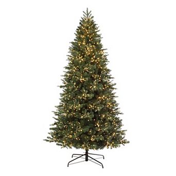 7.5 Ft Greenbriar Fir Artificial Christmas Tree with 2200 Soft White Cluster LED Lights