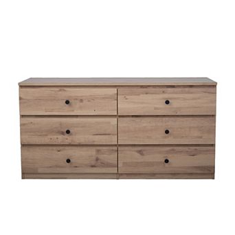 6-Drawer 47 in Wide Chest of Drawers