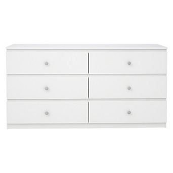 6-Drawer 47 in Wide Chest of Drawers