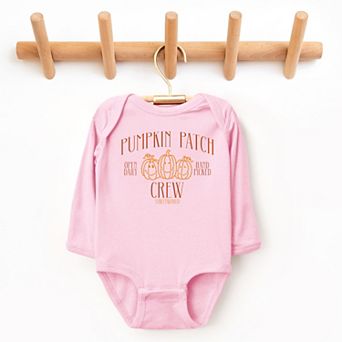 SmileyWorld Pumpkin Patch Crew - Baby Long Sleeve Bodysuit