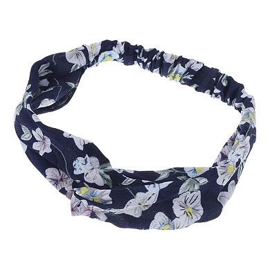 Fashion Phalaenopsis Pattern Elastic Hairband for Women 1 Pc