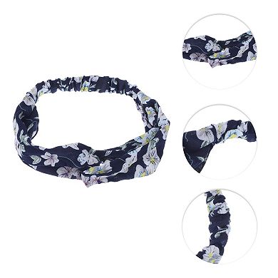 Fashion Phalaenopsis Pattern Elastic Hairband for Women 1 Pc