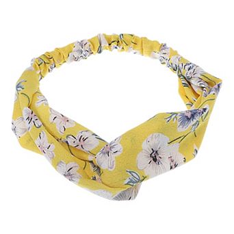Fashion Phalaenopsis Pattern Elastic Hairband for Women 1 pc