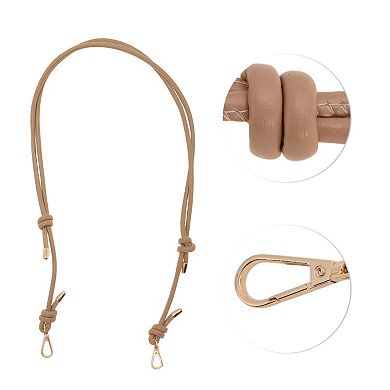 1 Pc Flexible Handbag Strap for Office 34.65"-59.06" Length with Plate Buckle