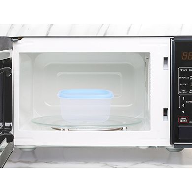 3 Pack Food Storage Containers with Lids, Plastic Meal Prep Food Containers, Leakproof Lunch Box